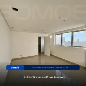 Sala Comercial à venda, 34m² no Setor Marista, Goiânia