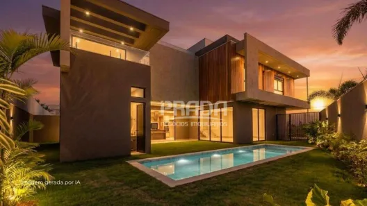 Casa de Condomínio com 4 Quartos à venda, 354m² no Nova Uberlândia, Uberlândia