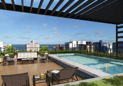 Apartamento com 1 Quarto à venda, 23m² no Intermares, Cabedelo