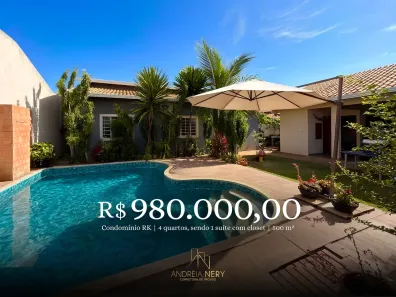Casa de Condomínio com 4 Quartos à venda, 280m² no Região dos Lagos, Brasília