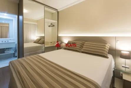 Flat com 1 Quarto à venda, 35m² no Indianópolis, São Paulo