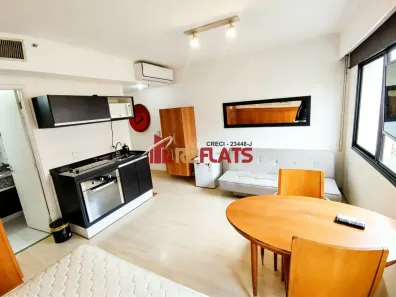 Flat com 1 Quarto à venda, 28m² no Indianópolis, São Paulo