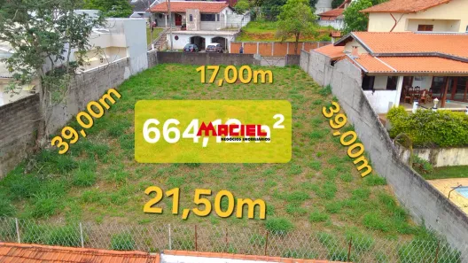 Lote/Terreno à venda, 664m² no Condomínio Residencial Floresta, São José dos Campos