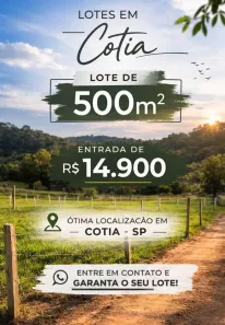 Lote/Terreno à venda, 500m² no Altos de Caucaia (Caucaia do Alto), Cotia