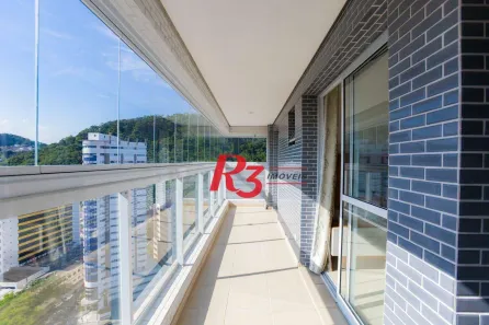 Apartamento com 1 Quarto à venda, 59m² no Gonzaga, Santos