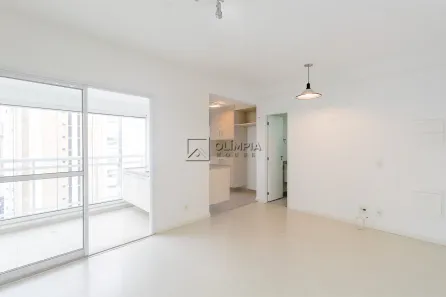 Apartamento com 1 Quarto para alugar, 54m² no Cidade Monções, São Paulo