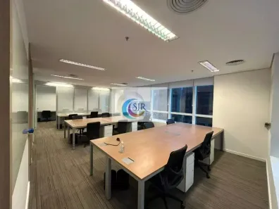 Sala Comercial para alugar, 192m² no Cidade Monções, São Paulo