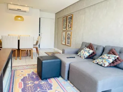 Apartamento com 4 Quartos para alugar, 98m² no Ponta Verde, Maceió