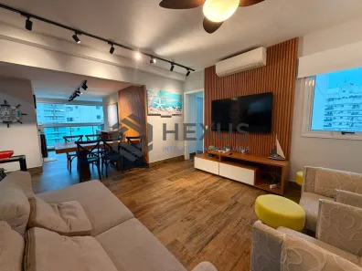 Apartamento com 3 Quartos para alugar, 100m² no Pitangueiras, Guarujá