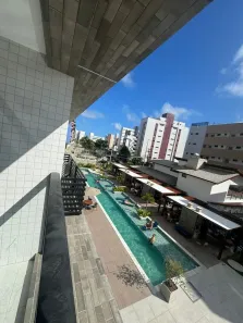 Apartamento com 2 Quartos para venda ou aluguel, 57m² no Ponta de Campina, Cabedelo