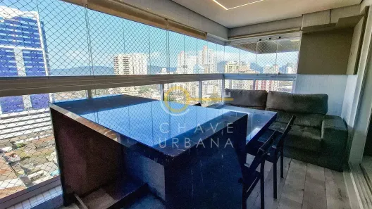 Apartamento com 3 Quartos para alugar, 111m² no Ponta da Praia, Santos