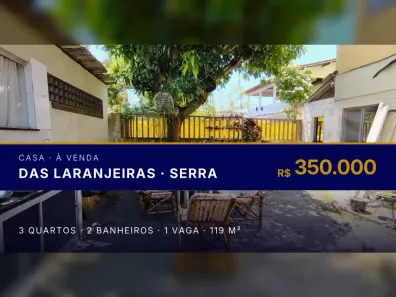Casa com 3 Quartos à venda, 119m² no das Laranjeiras, Serra