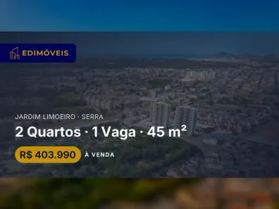 Apartamento com 2 Quartos à venda, 45m² no Jardim Limoeiro, Serra