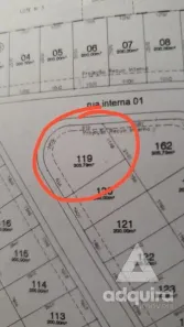 Lote/Terreno à venda, 303m² no Cará-cará, Ponta Grossa