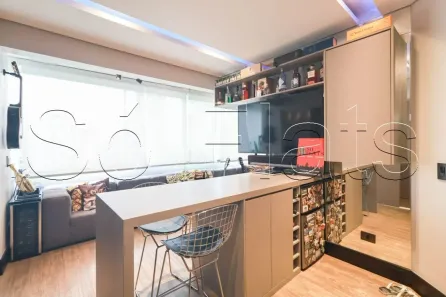 Apartamento com 1 Quarto à venda, 34m² no Paraíso do Morumbi, São Paulo