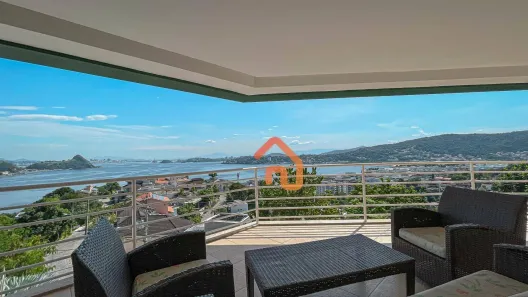 Casa de Condomínio com 4 Quartos à venda, 483m² no Charitas, Niterói