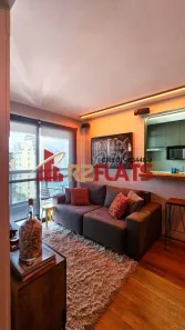 Apartamento com 1 Quarto para alugar, 40m² no Vila Nova Conceição, São Paulo