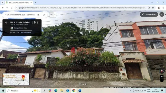 Lote/Terreno à venda, 615m² no Jardim Glória, Juiz de Fora