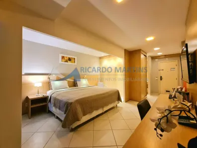 Flat com 1 Quarto para alugar, 35m² no Barra da Tijuca, Rio de Janeiro