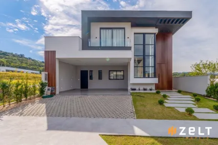 Casa de Condomínio com 4 Quartos à venda, 374m² no Ponta Aguda, Blumenau