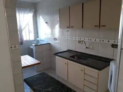 Apartamento com 1 Quarto para alugar, 50m² no Guilhermina, Praia Grande