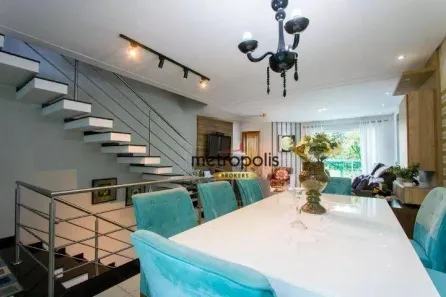 Sobrado com 3 Quartos à venda, 214m² no Paraíso, Santo André