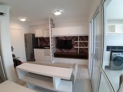 Apartamento com 1 Quarto para alugar, 37m² no Brooklin Paulista, São Paulo