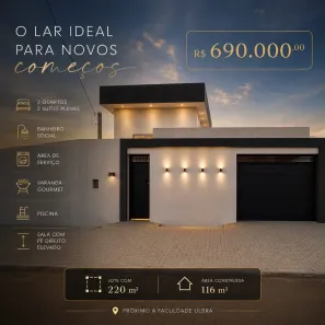 Casa com 3 Quartos à venda, 120m² no Plano Diretor Sul, Palmas