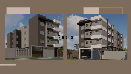 Apartamento com 2 Quartos à venda, 60m² no Estância Pinhais, Pinhais
