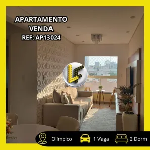Apartamento com 2 Quartos à venda, 60m² no Olímpico, São Caetano do Sul