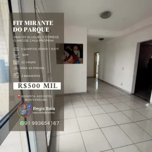 Apartamento com 3 Quartos à venda, 82m² no Mangueirão, Belém