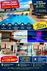 Casa com 3 Quartos à venda, 450m² no Centro, Paranapanema