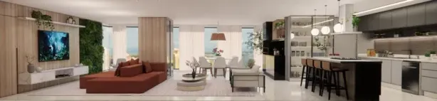 Apartamento com 3 Quartos para alugar, 189m² no Cidade Monções, São Paulo