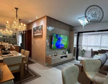 Apartamento com 2 Quartos à venda, 90m² no Canto do Forte, Praia Grande