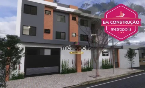 Cobertura com 3 Quartos à venda, 76m² no Campestre, Santo André