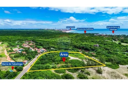 Lote/Terreno à venda, 16632m² no Praia de Tabatinga, Nísia Floresta