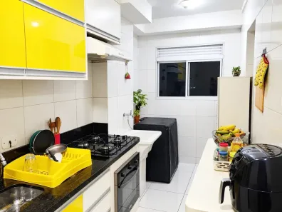 Apartamento com 3 Quartos para alugar, 65m² no Vila Industrial, São José dos Campos
