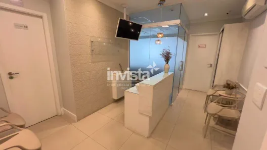 Sala Comercial para alugar, 15m² no Gonzaga, Santos