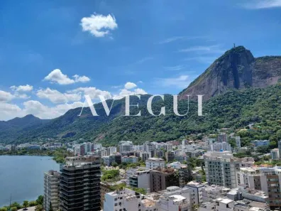 Apartamento com 4 Quartos à venda, 184m² no Lagoa, Rio de Janeiro