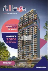 Apartamento com 3 Quartos à venda, 93m² no Coqueiral de Itaparica, Vila Velha
