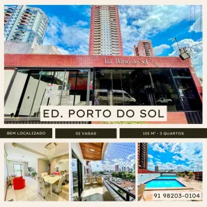 Apartamento com 3 Quartos à venda, 105m² no Marco, Belém