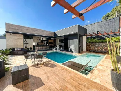 Casa de Condomínio com 4 Quartos à venda, 510m² no Gleba Fazenda Palhano, Londrina