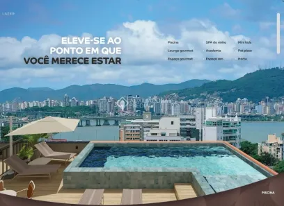 Apartamento com 1 Quarto à venda, 27m² no Coqueiros, Florianópolis