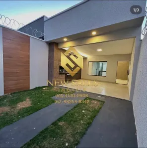 Casa com 2 Quartos à venda, 88m² no Residencial Santa Fé I, Goiânia