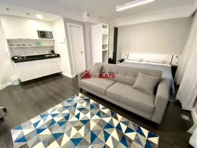 Flat com 1 Quarto para alugar, 33m² no Moema, São Paulo