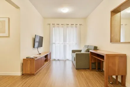 Flat com 2 Quartos para alugar, 43m² no Cidade Monções, São Paulo