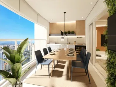 Apartamento com 2 Quartos à venda, 113m² no Ponta da Praia, Santos