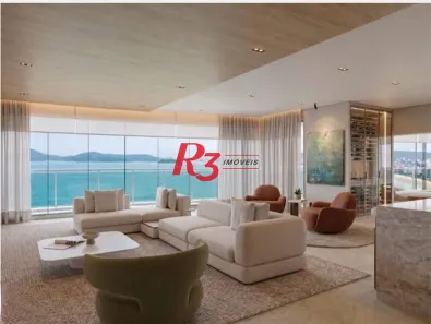Apartamento com 3 Quartos à venda, 227m² no Ponta da Praia, Santos