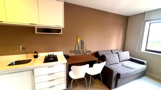 Flat com 1 Quarto para alugar, 40m² no Itaim Bibi, São Paulo