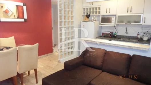 Flat com 1 Quarto para alugar, 45m² no Itaim Bibi, São Paulo